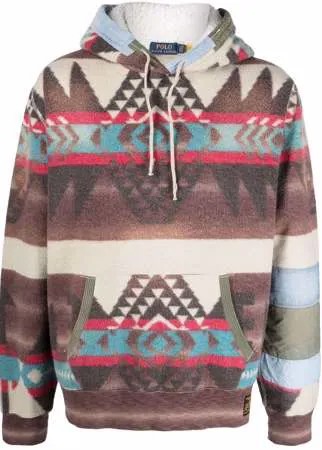 Polo Ralph Lauren худи Distressed Southwestern Fleece