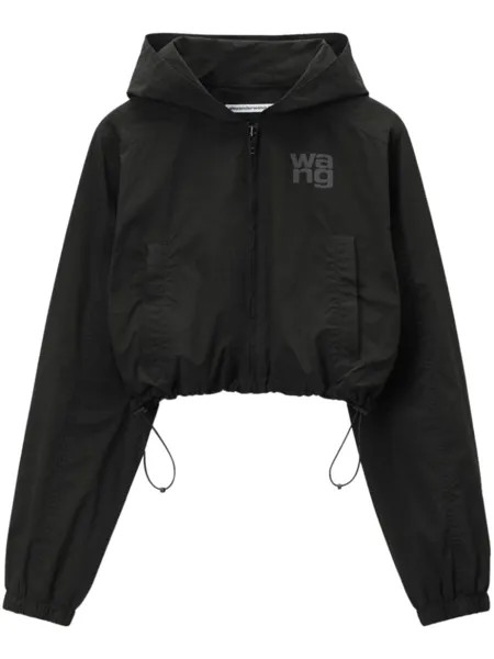 Alexander Wang укороченная куртка на молнии, черный