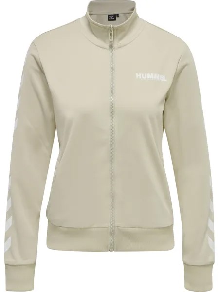 Толстовка Hummel Reißverschlussjacke Hmllegacy Poly Woman Zip Jacket, цвет PUMICE STONE