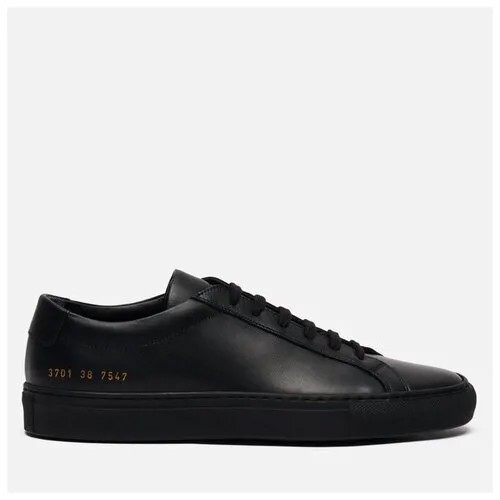 Женские кеды Common Projects Original Achilles Low чёрный , Размер 39 EU