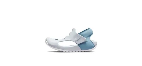 Сандалии Nike Sunray Protect 3 Aura/White-Worn Blue для дошкольников для маленьких детей