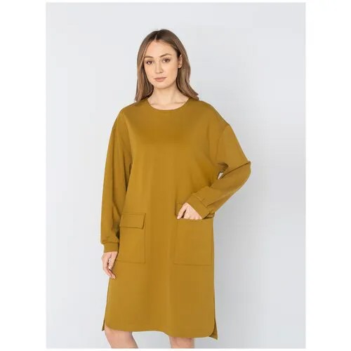 Платье Gerry Weber, размер XL, горчичный