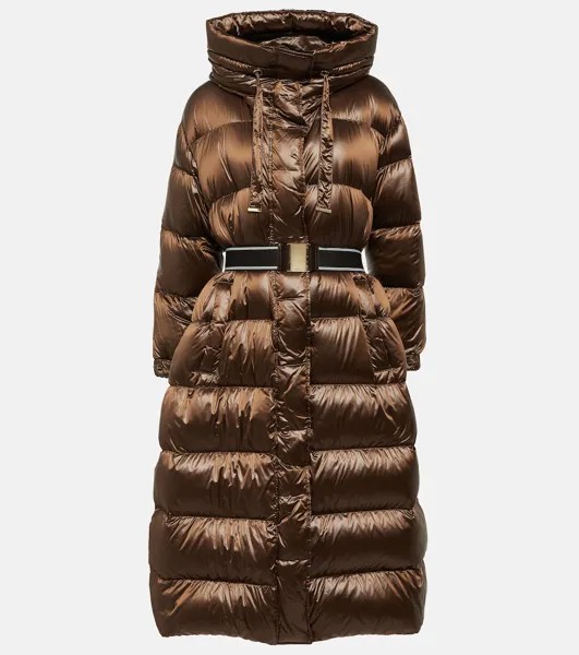 Пуховик Spacepar MAX MARA, коричневый