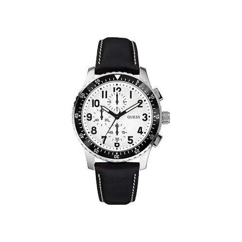 Наручные часы GUESS Sport Steel W14546G1, белый, черный