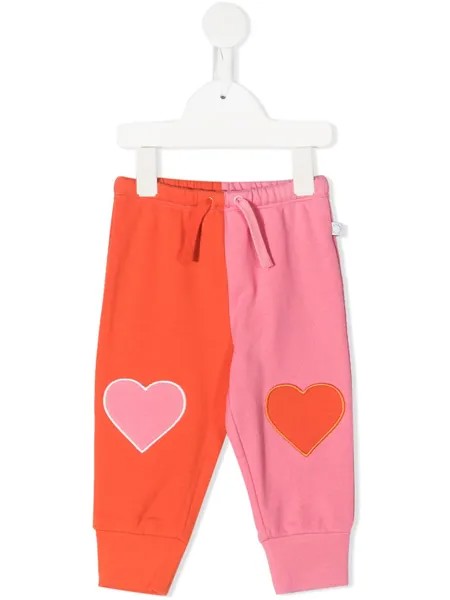 Stella McCartney Kids спортивные брюки Heart