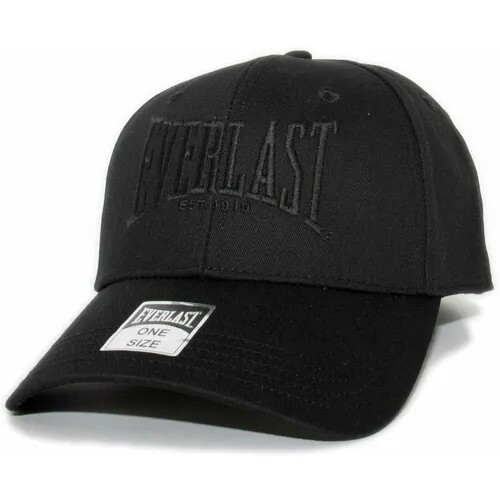 Бейсболка Everlast, размер Универсальный, черный