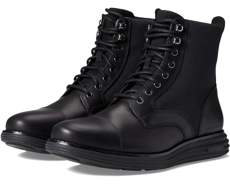 Ботинки Cole Haan Originalgrand Cap Toe Boot, цвет Black/Black