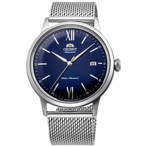 Наручные часы ORIENT Classic RA-AC0019L10B, синий, серебряный