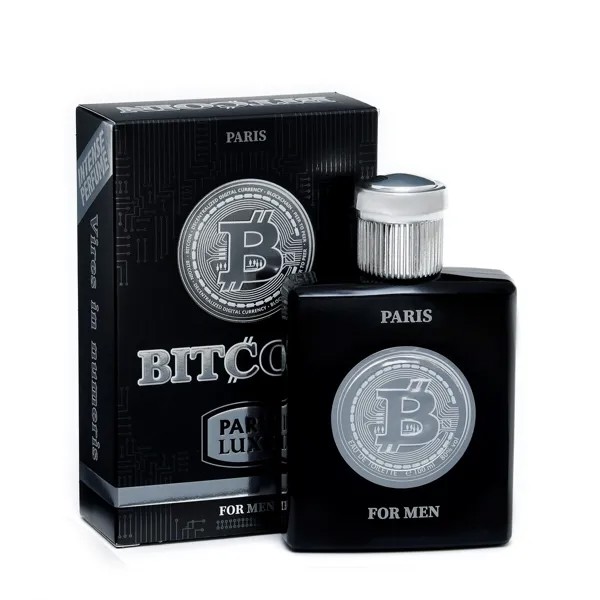 Туалетная вода мужская bitcoin intense perfume, 100 мл