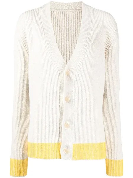 Jacquemus ribbed-knit longline cardigan