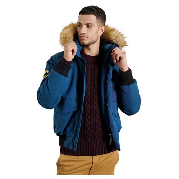 Куртка Superdry Everest Bomber, синий