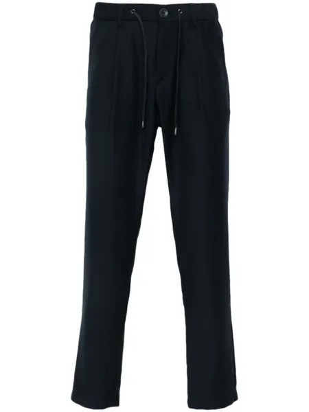 Herno брюки из джерси, синий