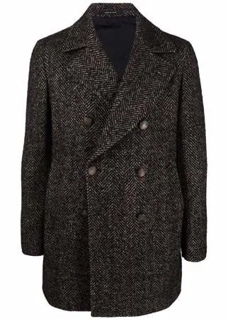 Tagliatore double-breasted tailored coat