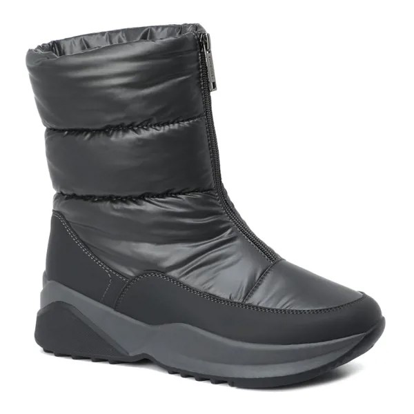 Дутики женские Tendance ZF1226-7-1 серые 37 EU