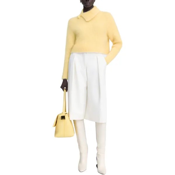 Свитер женский светло-желтый Jacquemus