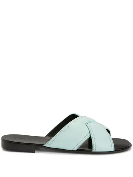 Giuseppe Zanotti сандалии Flavio, синий