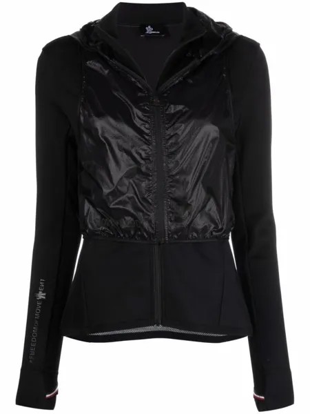 Moncler Grenoble куртка с капюшоном, черный