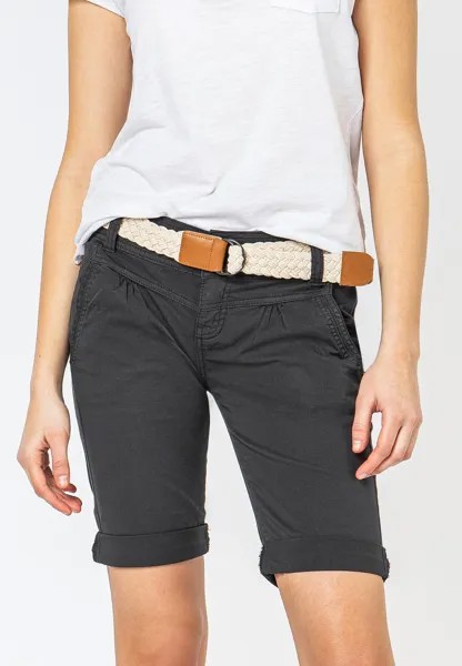 Шорты MIT GÜRTEL Fresh Made, цвет dark-grey