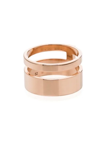 Repossi двойное кольцо Berbere из розового золота
