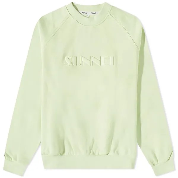 Джемпер Sunnei Classic Logo Embroidered Crew Sweat