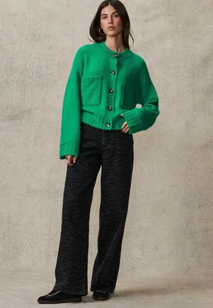 Кардиган POCKET REGULAR FIT Next, зеленый