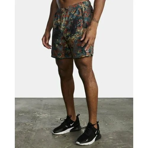 Шорты  RVCA, размер S, хаки