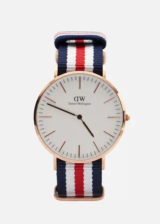 Наручные часы Daniel Wellington Classic Canterbury, цвет синий