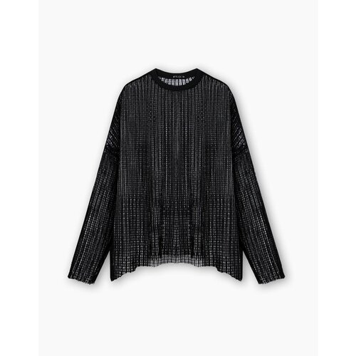 Лонгслив Gloria Jeans GJ BLACK, размер XXS/158-XL/170, черный