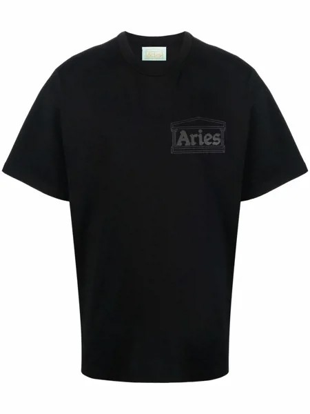 Aries футболка с принтом Temple