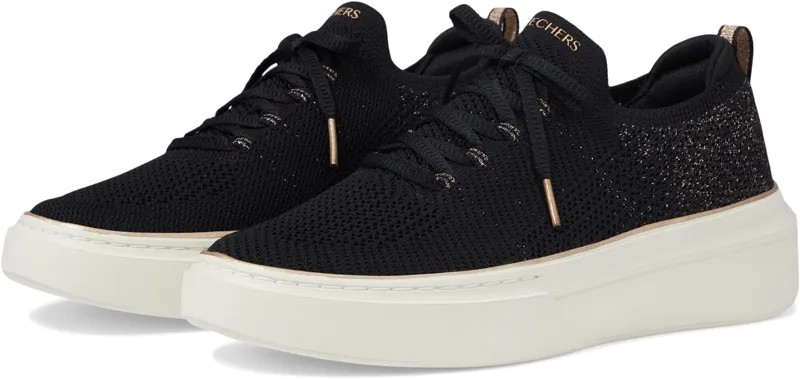 Кроссовки SKECHERS Court Classics Cordova Classic - Sparkling Dust, цвет Black/Gold