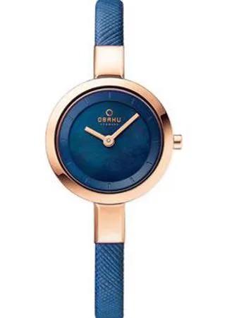 Fashion наручные  женские часы Obaku V129LXVLRA. Коллекция Leather