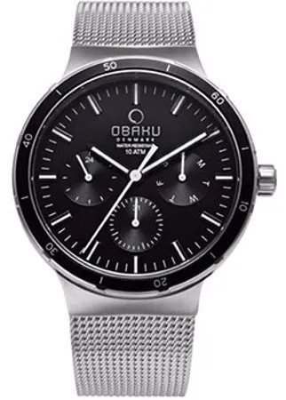 Fashion наручные  мужские часы Obaku V220GMCBMC. Коллекция Mesh