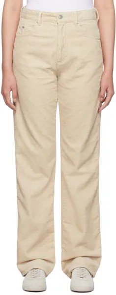 Бежевые брюки бежевого цвета Isabel Marant Etoile