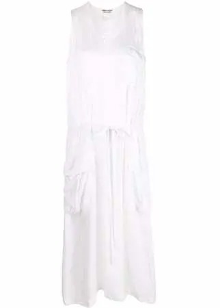 Comme Des Garçons Pre-Owned платье миди 1990-х годов с кулиской