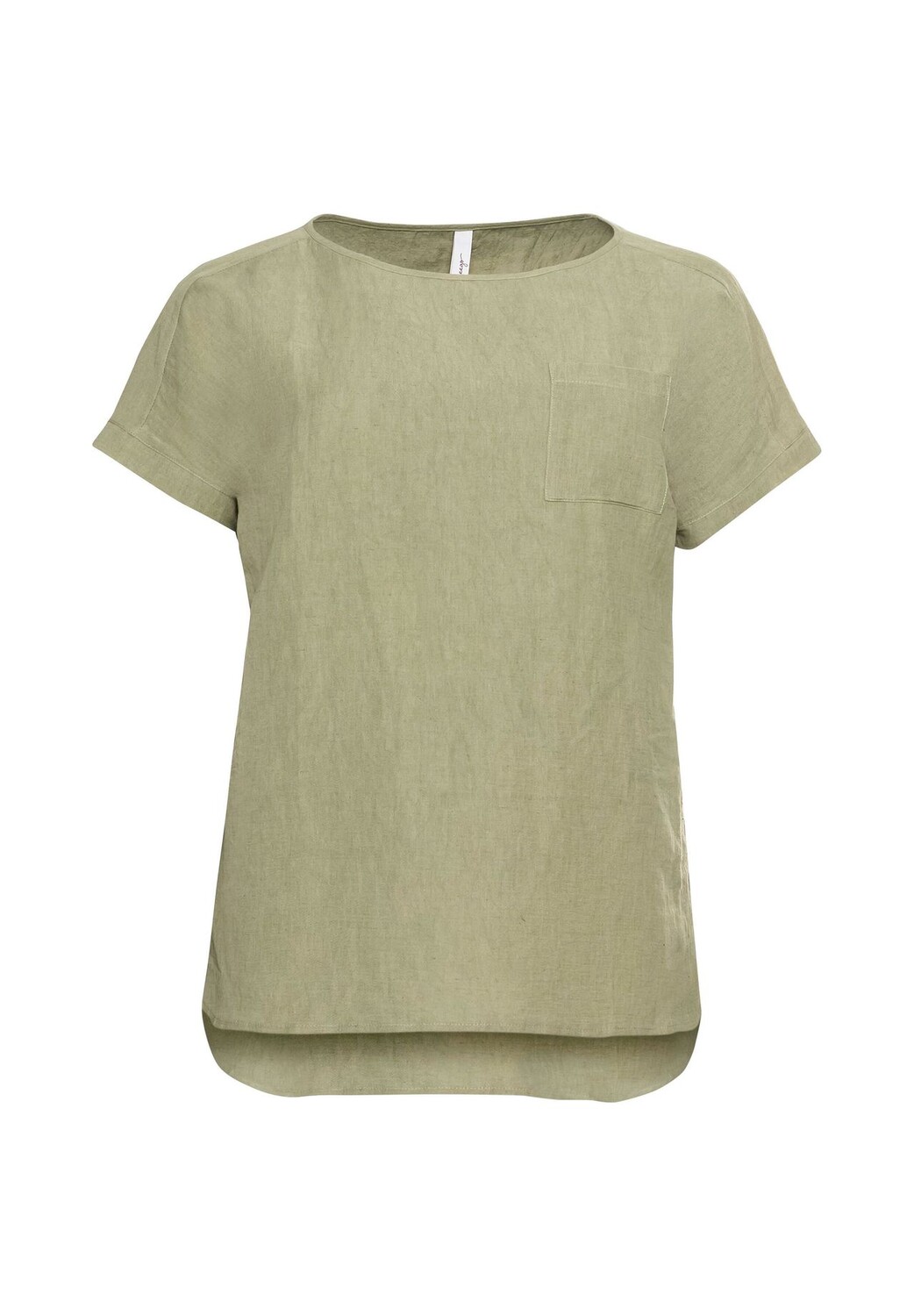 Туника из смеси хлопка и льна sheego, цвет Hellkhaki