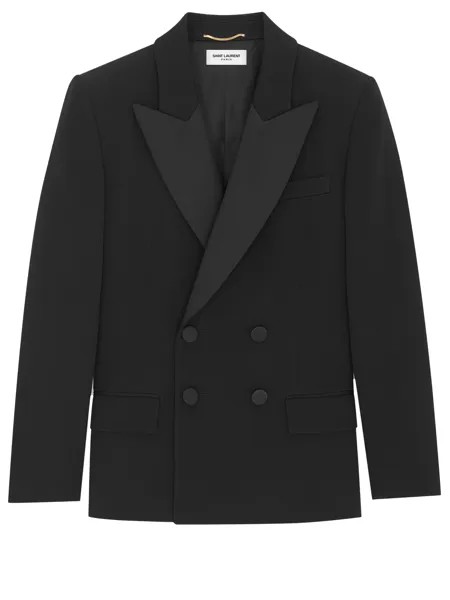 Куртка Saint Laurent Tuxedo, черный