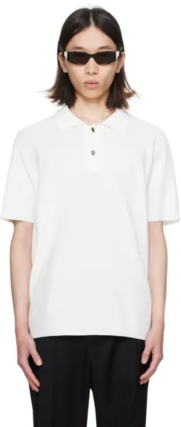 Поло Off-White Les Classiques 'Le polo maille' Jacquemus
