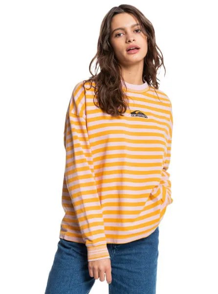 Лонгслив женский Quiksilver EQWKT03142 желтый M