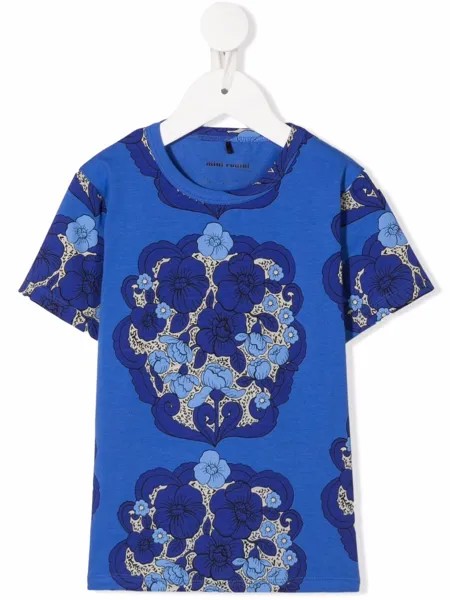 Mini Rodini floral-print T-shirt