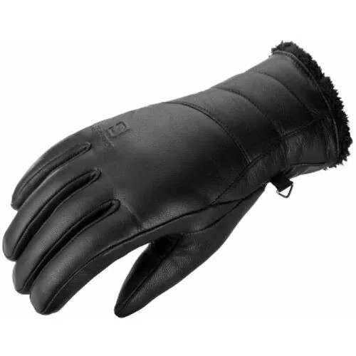 Перчатки Salomon, размер S, черный