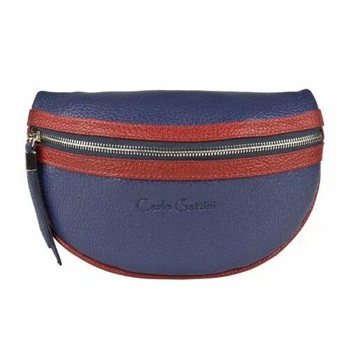 Кожаная поясная сумка Carlo Gattini Esperita 7012-19 blue