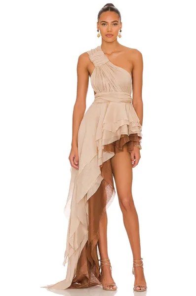 Платье Bronx and Banco Tulum, цвет Beige & Brown