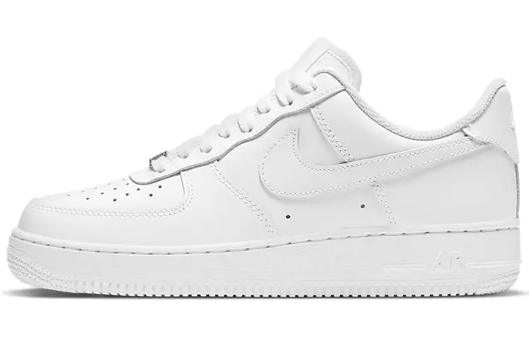 Кроссовки Nike Air Force 1 Skateboarding Shoes Women's Low-top White, светло-зеленый