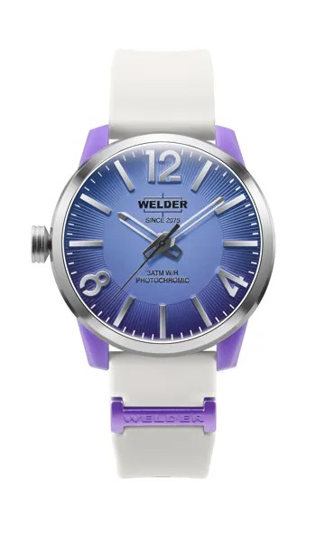 Наручные часы женский Welder WWRL2002 белые/фиолетовые