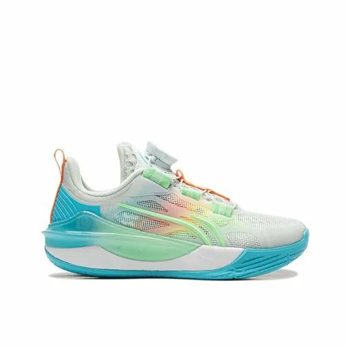 Кроссовки LI-NING, размер 4.5, голубой, белый