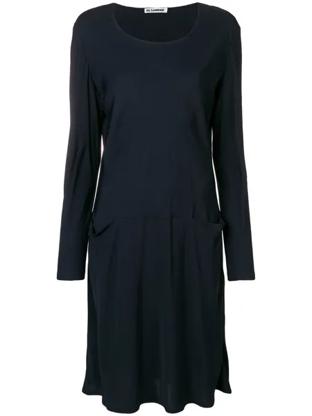 Jil Sander Pre-Owned платье свитер с длинными рукавами