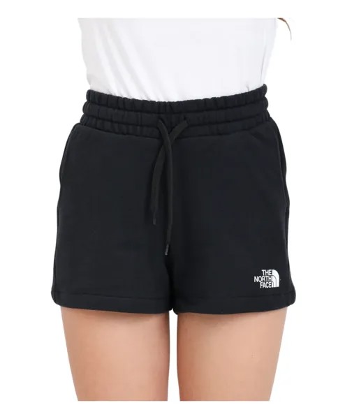 Шорты А силуэта с логотипом The North Face, черный