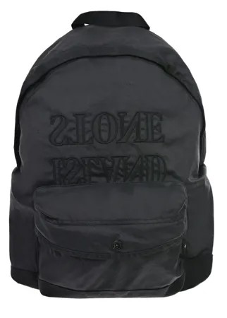 Черный рюкзак с логотипом 44х30х14 см Stone Island детский