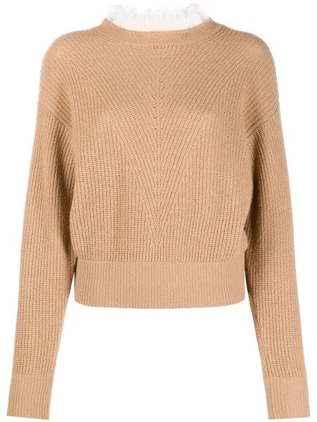 RED Valentino джемпер с круглым вырезом