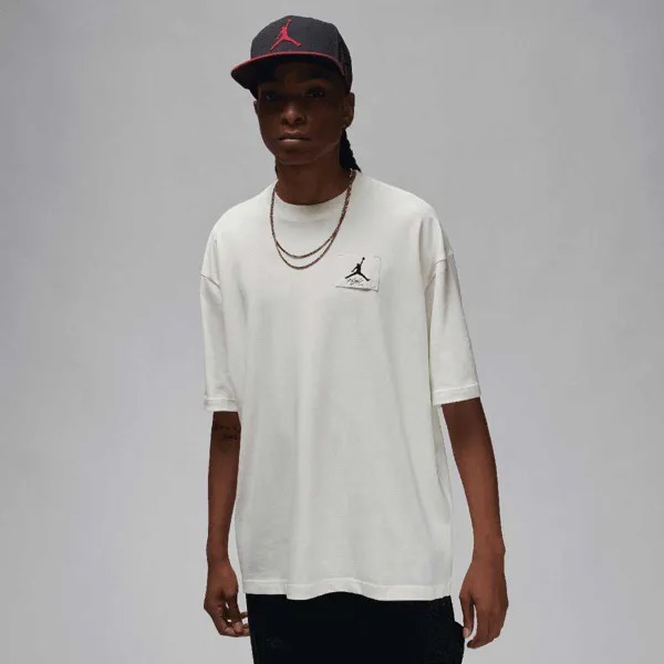 Футболка M J FLIGHT ESSENTIAL OVERSIZED T-SHIRT Jordan, цвет Blaugrau